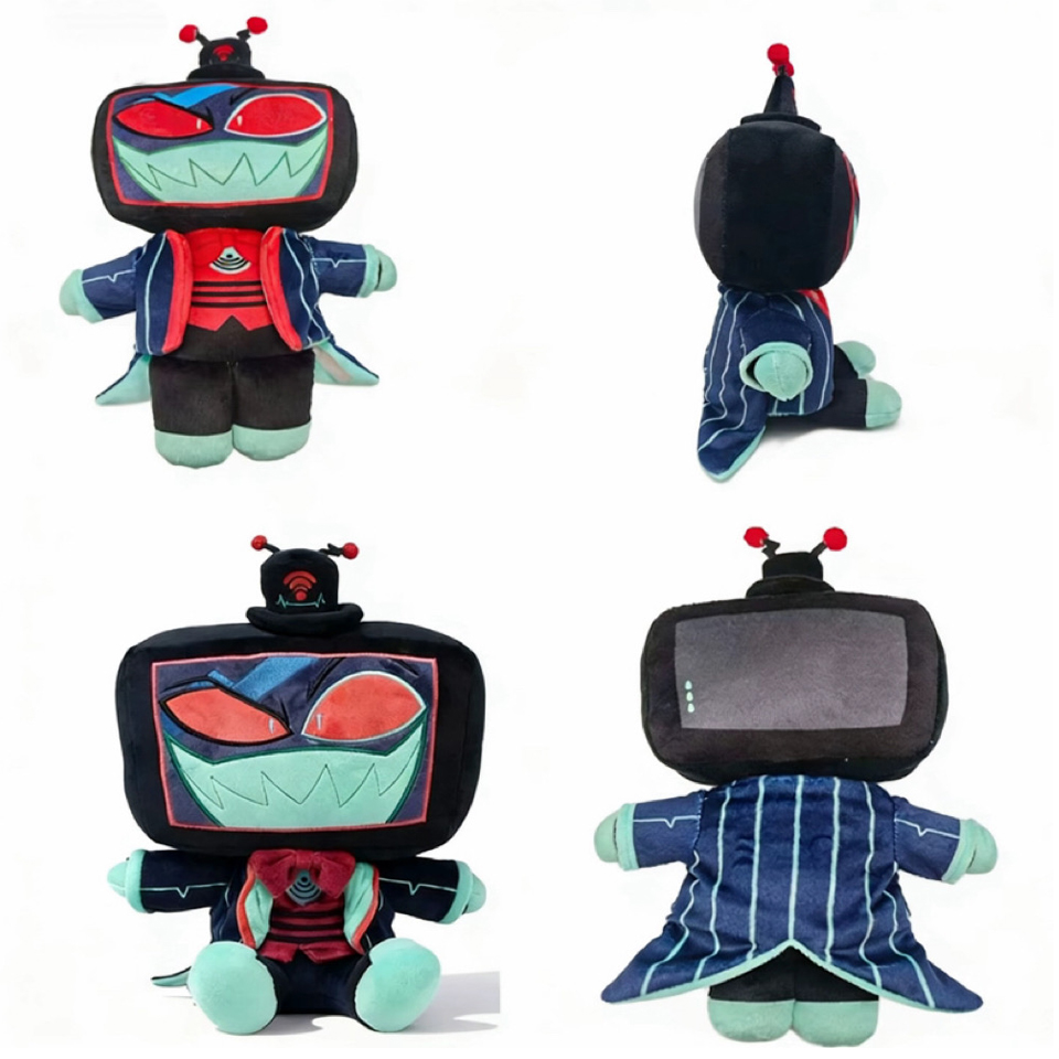 Anime Related Merchandise - ของเล่นตุ๊กตา Hazbin Hotel สินค้าอนิเมะสุดฮา ของสะสมสำหรับแฟนๆ การ์ตูนตุ๊กตาขนนุ่ม