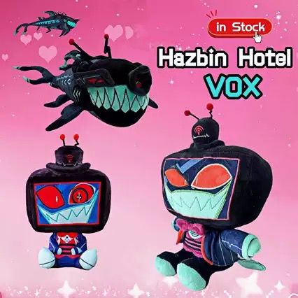 Anime Related Merchandise - ของเล่นตุ๊กตา Hazbin Hotel ของใหม่ มีสินค้าในสต็อก ของสะสมจากอนิเมะสุดฮา