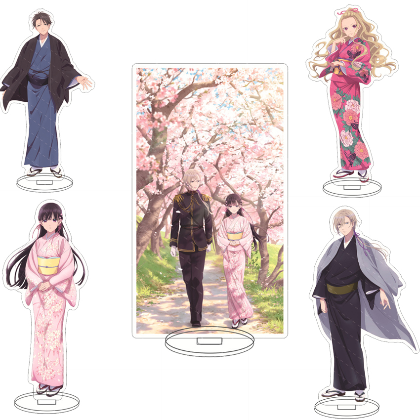 Anime Merchandise Toys - แท่นอะคริลิกอนิเมะขนาด 16 ซม. ลาย My Happy