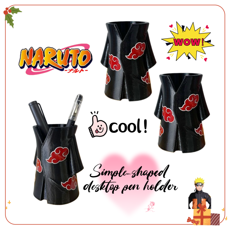 Manga Storage Box - กล่องเก็บปากกา NARUTO อุจิวะ อิทาจิ ดีไซน์ใหม่ สีสันสวยงาม