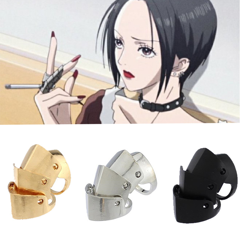 Nana Anime Merchandise - อะนิเมะOosaki Nanaคอสเพลย์แหวนPunk Gothic Rock Scroll Joint