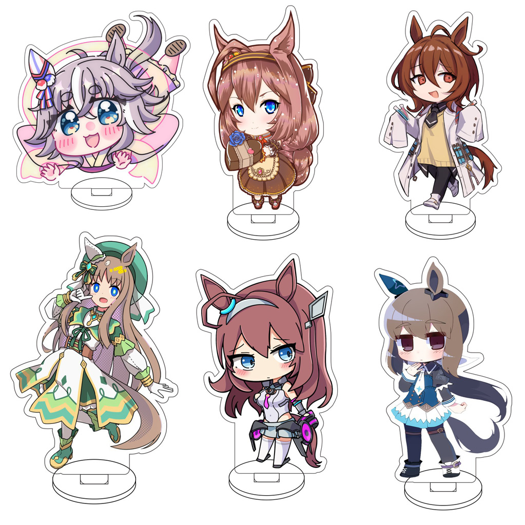 Anime Merchandise Toys - ฟิกเกอร์อะคริลิค 10 ซม. อนิเมะ Uma Musume: