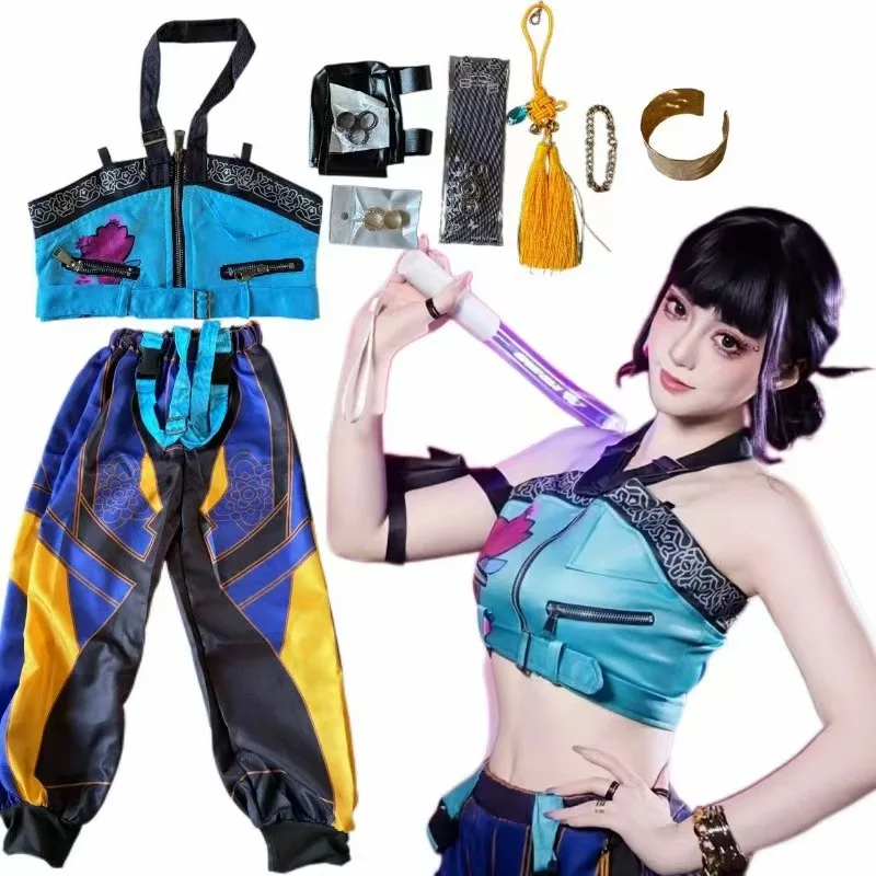 Anime Girl Merchandise - แฟนตาซีบทบาทปีศาจเกาหลี: ผู้ใหญ่, เด็ก, เด็กผู้หญิง, เสื้อผ้าแฟชั่น, งานคาร์นิวัลฮาโลวีนสำหรับเด็ก