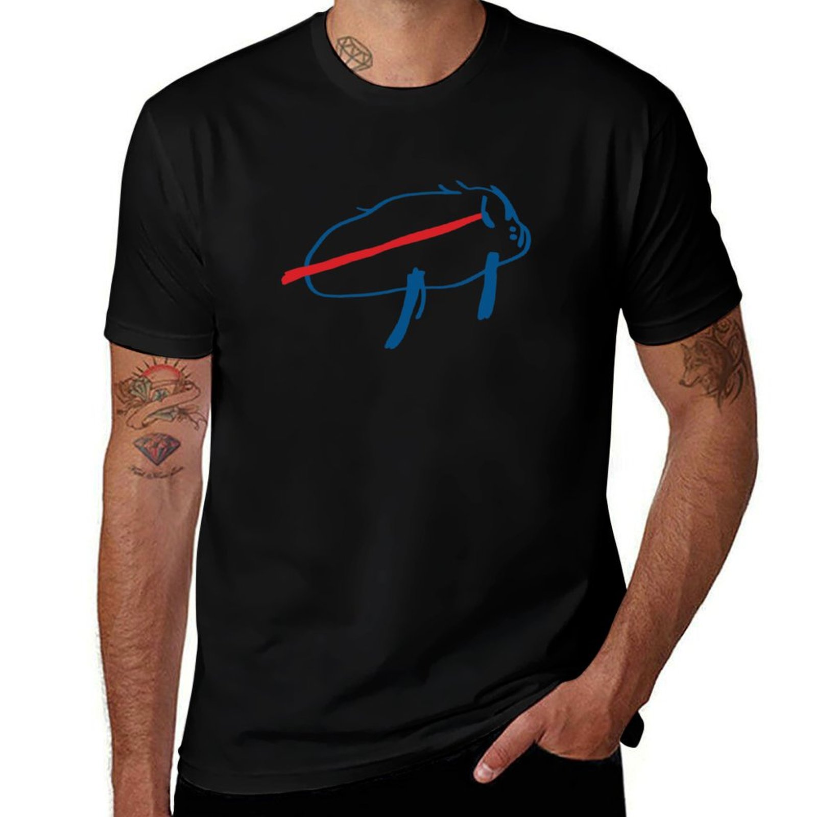 Anime Merchandise T-Shirts - ผู้ขายที่ดีที่สุด Josh Allen Potato สินค้าเสื้อยืด hippie