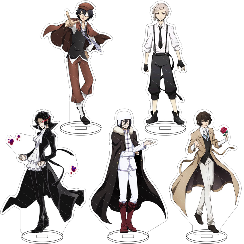 Anime Merchandise Toys - ‌ ตุ๊กตาอนิเมะบุงโกะ สเตรย์ ด็อกส์ ขนาด 16
