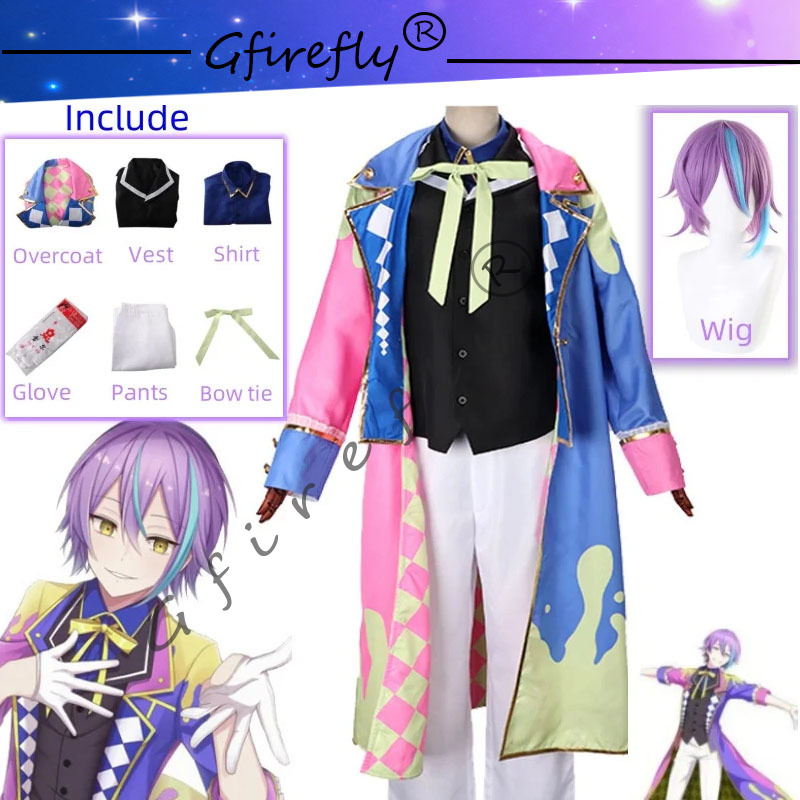 Cosplay Wig Colored - Kamishiro Rui ชุดแสดงบนเวทีชุดคอสเพลย์ขนนกวันเดอร์แลนด์ × โชว์โชว์เวลาชุดปาร์ตี้ฮาโลวีนเสื้อคลุมวิกผมคามิชิโร่