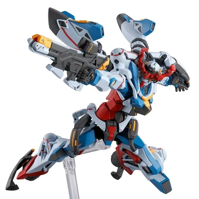 Bandai Gundam Rg - GQuuuuuuX ชุดประกอบโมเดล HG 1/144 ฟิกเกอร์แอคชั่น ของเล่นปริศนาสำหรับเด็กผู้ชาย