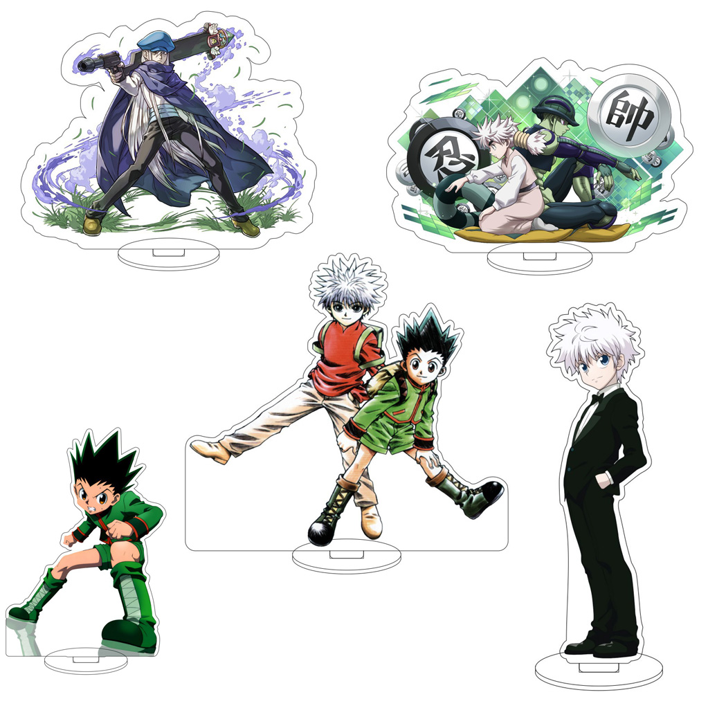 Anime Merchandise Toys - ฟิกเกอร์อะคริลิกขนาด 16 ซม. จากอนิเมะ HUNTER x