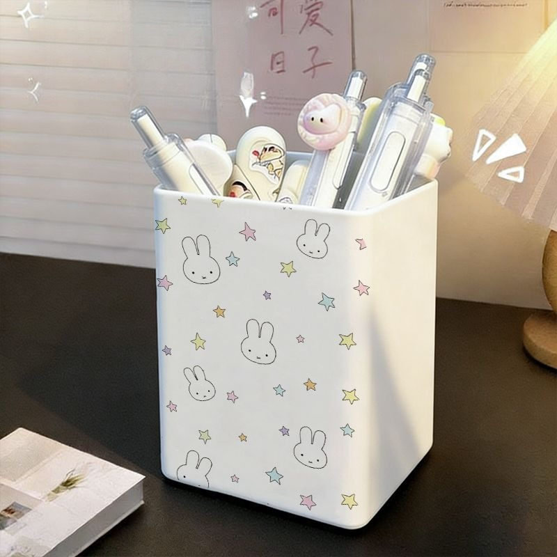 ที่ใส่ปากกาตั้งโต๊ะรูปกระต่ายม - Manga Storage Box บทวิจารณ์และราคา