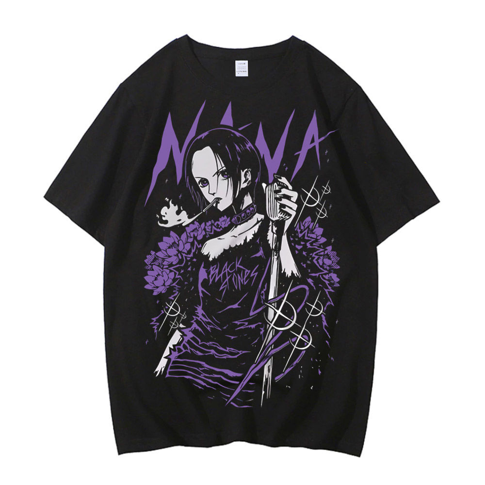 หินสีดํา Nana Osaki ผ้าฝ้าย T  - Nana Anime Merchandise บทวิจารณ์และราคา