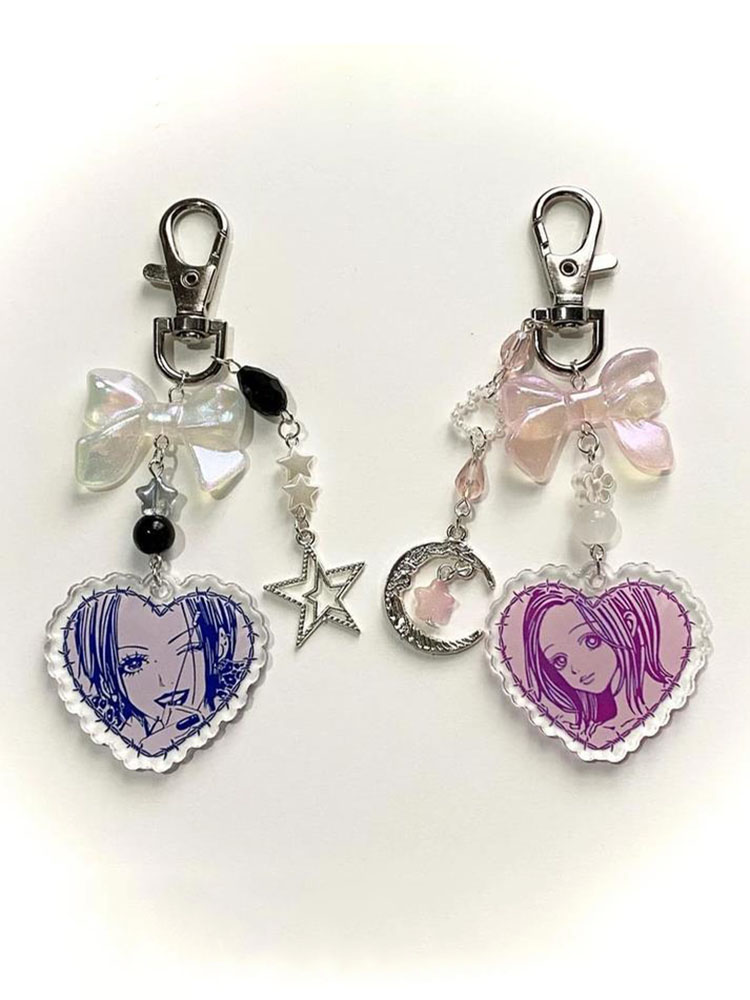 พวงกุญแจจับคู่นานาและฮาชิที่ทํ - Nana Anime Merchandise บทวิจารณ์และราคา
