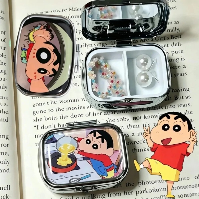 กล่องเก็บของโลหะลายชินจังจอมแก - Manga Storage Box บทวิจารณ์และราคา