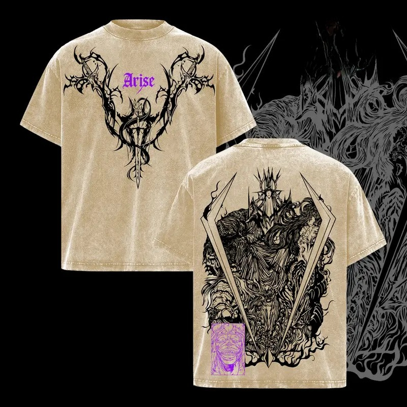 เสื้อยืดลายอนิเมะ Solo Levelin - Anime Merchandise Solo Leveling บทวิจารณ์และราคา