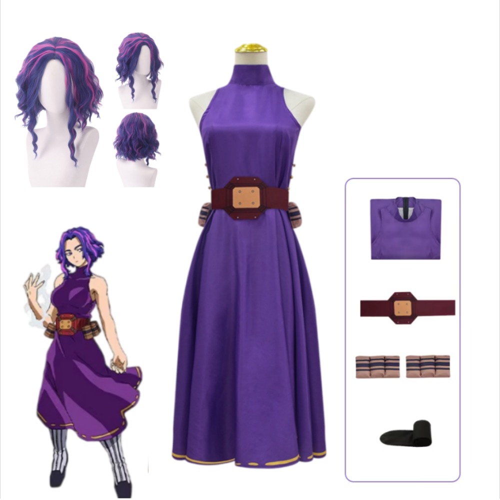อะนิเมะมายฮีโร่ อคาเดเมีย เลดี - Cosplay Wig Colored บทวิจารณ์และราคา