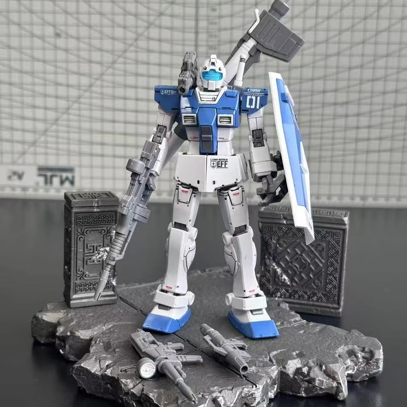 HG GTO GM ทีมสุนัขขาว สีสั่งทำ - Bandai Gundam Rg บทวิจารณ์และราคา