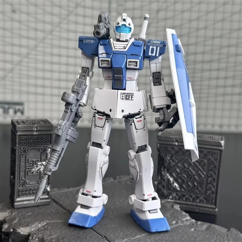 HG GTO GM ทีมสุนัขขาว สีสั่งทำ - Bandai Gundam Rg บทวิจารณ์และราคา