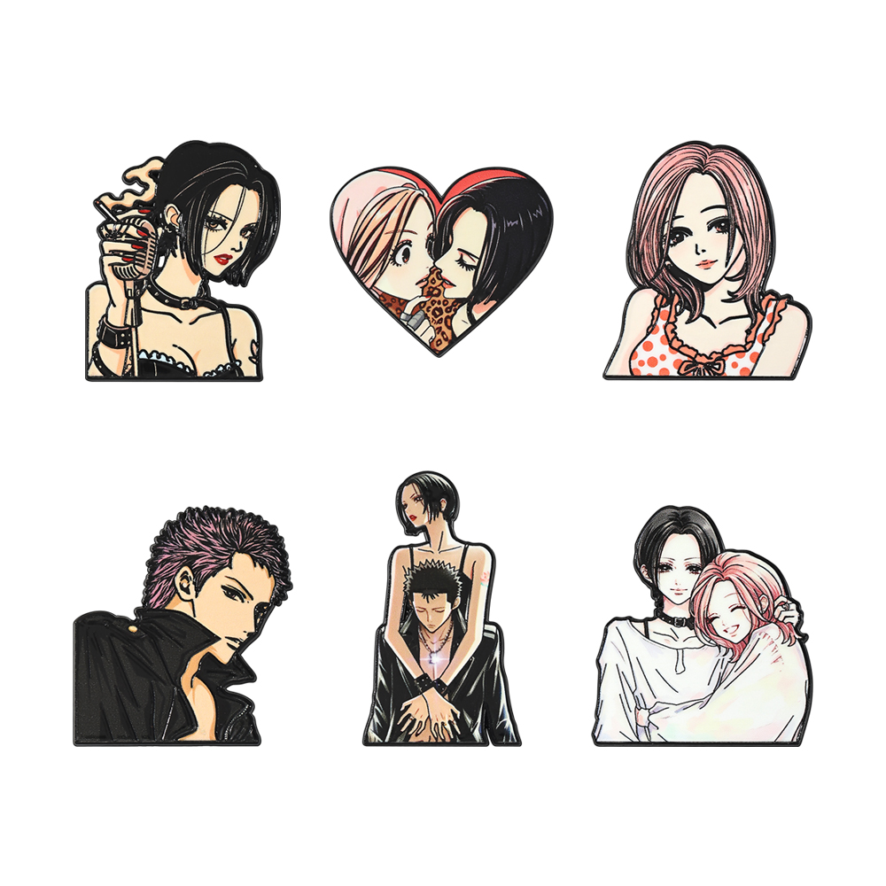 ชุดเข็มกลัดเคลือบลายสาวมังงะสไ - Nana Anime Merchandise บทวิจารณ์และราคา