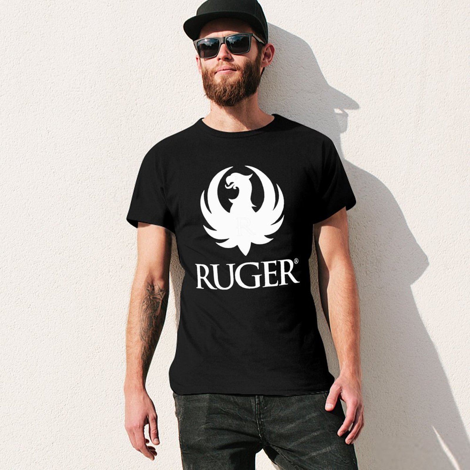 เสื้อยืดลายโลโก้ R.uger เสื้อย - Anime Merchandise T-Shirts บทวิจารณ์และราคา