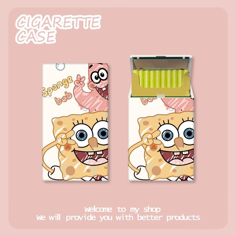 กล่องใส่บุหรี่ลายการ์ตูนสปองจ์ - Manga Storage Box บทวิจารณ์และราคา
