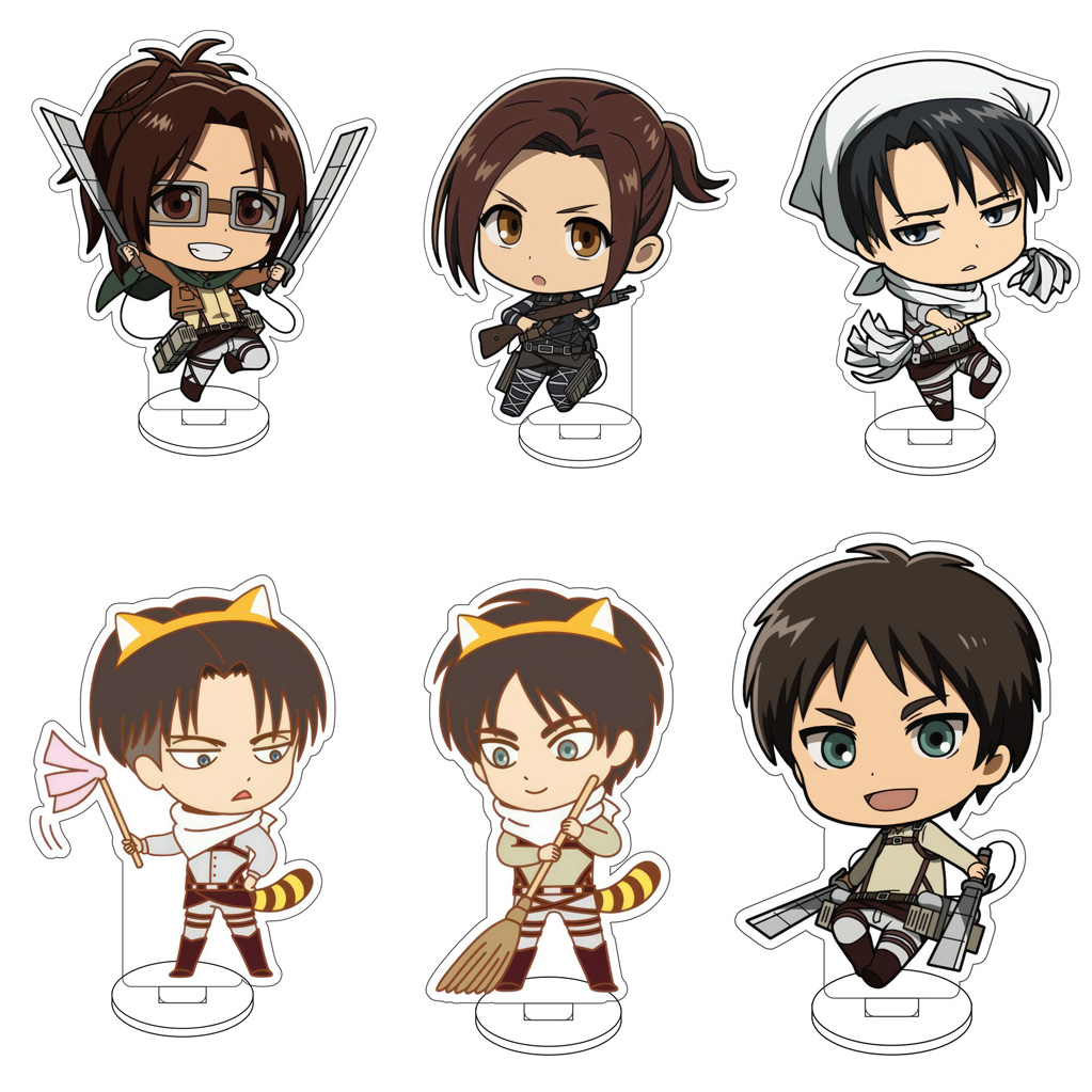 ฟิกเกอร์อะคริลิก Attack on Tit - Anime Merchandise Toys บทวิจารณ์และราคา